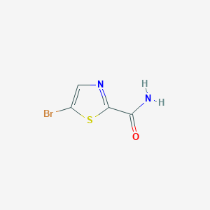 molecular formula C4H3BrN2OS B1629956 5-Bromothiazole-2-carboxamide CAS No. 957345-64-1