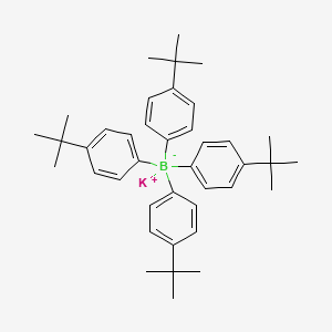 molecular formula C40H52BK B1629974 Potassium tetrakis(4-tert-butylphenyl)borate CAS No. 401818-78-8