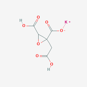 molecular formula C6H5KO7 B1629975 (+/-)-Epoxytricarballylic acid monopotassium salt CAS No. 303189-51-7