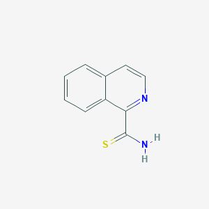 molecular formula C10H8N2S B1629976 Isoquinoline-1-carbothioamide CAS No. 435273-39-5