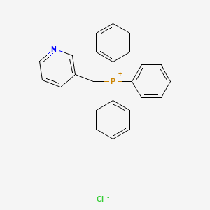 molecular formula C24H21ClNP B1629991 三苯基(3-吡啶基甲基)氯化鏻 CAS No. 79296-92-7
