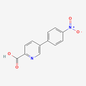 molecular formula C12H8N2O4 B1629992 5-(4-Nitrophenyl)pyridine-2-carboxylic acid CAS No. 87789-78-4