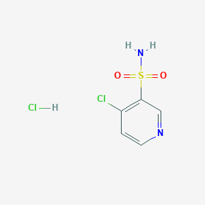 molecular formula C5H6Cl2N2O2S B1630008 4-Chloropyridine-3-sulfonamide hydrochloride CAS No. 777854-85-0