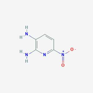 molecular formula C5H6N4O2 B1630009 6-硝基吡啶-2,3-二胺 CAS No. 856851-24-6