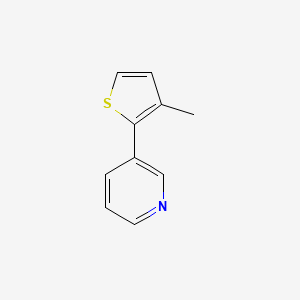 molecular formula C10H9NS B1630011 3-(3-甲基噻吩-2-基)吡啶 CAS No. 837376-35-9
