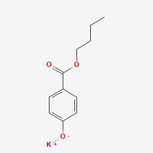 molecular formula C11H13KO3 B1630014 Potassium Butylparaben CAS No. 38566-94-8