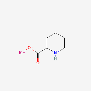 molecular formula C6H10KNO2 B1630015 Potassium piperidine-2-carboxylate CAS No. 69470-51-5