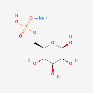 molecular formula C6H12NaO9P B1630024 beta-D-Glucose 6-phosphate sodium salt CAS No. 84332-92-3