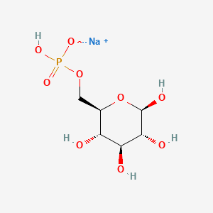 molecular formula C6H13NaO9P+ B1630024 beta-D-Glucose 6-phosphate sodium salt CAS No. 84332-92-3