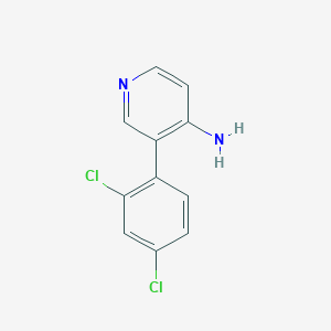 molecular formula C11H8Cl2N2 B1630036 3-(2,4-Dichlorophenyl)pyridin-4-amine CAS No. 212139-04-3