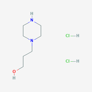 molecular formula C7H18Cl2N2O B1630045 3-(哌嗪-1-基)丙-1-醇二盐酸盐 CAS No. 6427-02-7
