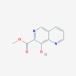 molecular formula C10H8N2O3 B1630050 8-羟基-1,6-萘啶-7-甲酸甲酯 CAS No. 410542-68-6