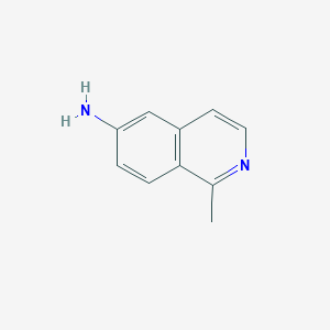 molecular formula C10H10N2 B1630057 1-甲基异喹啉-6-胺 CAS No. 347146-39-8