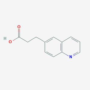 3-(Quinolin-6-YL)propanoic acid