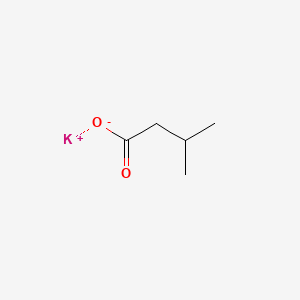molecular formula C5H9KO2 B1630069 异戊酸钾 CAS No. 589-46-8
