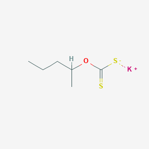 molecular formula C6H11KOS2 B1630071 Potassium O-pentan-2-yl carbonodithioate CAS No. 71316-26-2