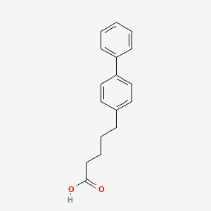 molecular formula C17H18O2 B1630077 5-(4-Biphenylyl)valeric acid CAS No. 51994-31-1