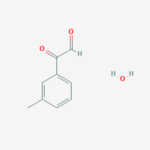 molecular formula C9H10O3 B1630084 2-(3-Methylphenyl)-2-oxoethanal, hydrate CAS No. 73318-83-9