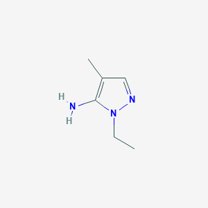 molecular formula C6H11N3 B1630086 1-Ethyl-4-methyl-1H-pyrazol-5-amine CAS No. 3702-13-4