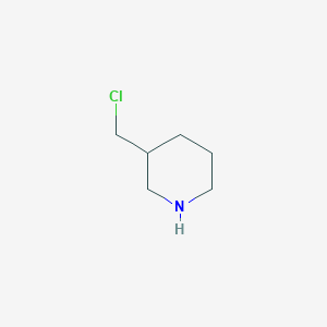 molecular formula C6H12ClN B1630087 3-(Chloromethyl)piperidine CAS No. 220510-75-8
