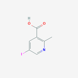 B1630094 5-Iodo-2-methylpyridine-3-carboxylic acid CAS No. 1092286-33-3