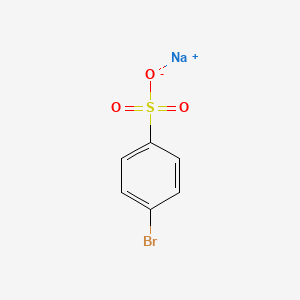 molecular formula C6H4BrNaO3S B1630107 Benzenesulfonic acid, 4-bromo-, sodium salt CAS No. 5015-75-8