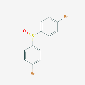molecular formula C12H8Br2OS B163012 Bis(p-bromophenyl)sulfoxide CAS No. 1774-37-4
