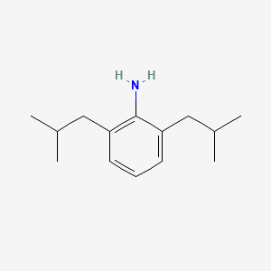 molecular formula C14H23N B1630129 2,6-Diisobutylaniline CAS No. 957761-25-0