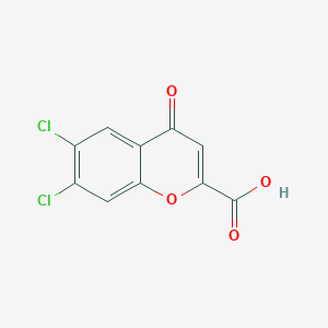 molecular formula C10H4Cl2O4 B1630130 6,7-Dichloro-4-oxo-4H-chromene-2-carboxylic acid CAS No. 288399-54-2