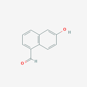 molecular formula C11H8O2 B1630142 6-Hydroxy-1-naphthaldehyde CAS No. 571206-45-6