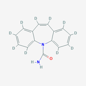 molecular formula C15H12N2O B163015 Carbamazepine-D10 CAS No. 132183-78-9