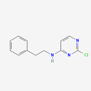 molecular formula C12H12ClN3 B1630154 2-Chloro-N-(2-phenylethyl)pyrimidin-4-amine CAS No. 32016-20-9