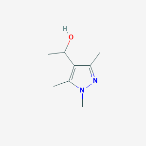 molecular formula C8H14N2O B1630158 1-(1,3,5-trimethyl-1H-pyrazol-4-yl)ethanol CAS No. 1007504-11-1