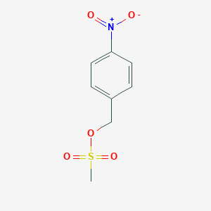 molecular formula C8H9NO5S B163017 4-ニトロベンジルメタンスルホネート 