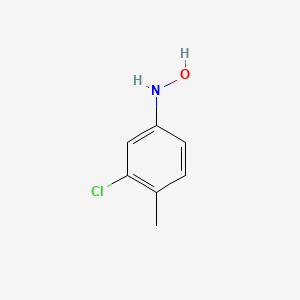 molecular formula C7H8ClNO B1630172 N-(3-Chloro-4-methylphenyl)hydroxylamine CAS No. 34634-76-9