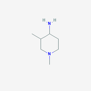molecular formula C7H16N2 B1630183 1,3-二甲基哌啶-4-胺 CAS No. 30648-81-8