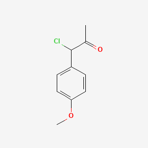 molecular formula C10H11ClO2 B1630213 1-Chloro-1-(4-methoxyphenyl)propan-2-one CAS No. 23022-81-3