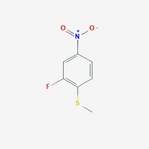 molecular formula C7H6FNO2S B1630217 2-Fluoro-4-nitrothioanisole CAS No. 372121-91-0