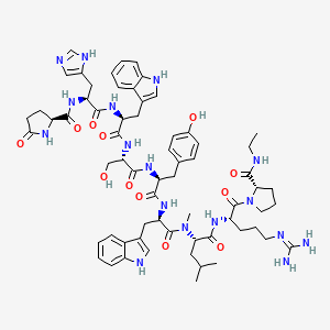 molecular formula C65H85N17O12 B1630247 Lutrelin CAS No. 66866-63-5