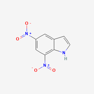 molecular formula C8H5N3O4 B1630274 5,7-dinitro-1H-indole CAS No. 205873-59-2