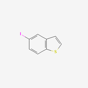 molecular formula C8H5IS B1630299 5-碘苯并[b]噻吩 CAS No. 20532-38-1