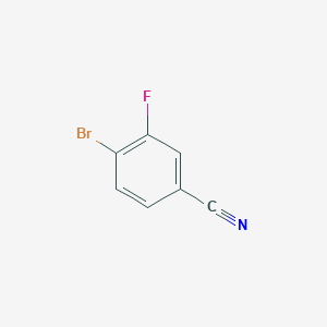 B163030 4-Bromo-3-fluorobenzonitrile CAS No. 133059-44-6