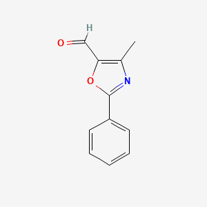 B1630312 4-Methyl-2-phenyl-1,3-oxazole-5-carbaldehyde CAS No. 953408-85-0