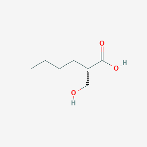 B1630337 (S)-2-Hydroxymethyl-hexanoic acid CAS No. 752258-16-5