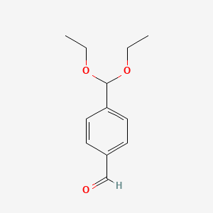molecular formula C12H16O3 B1630343 4-(二乙氧甲基)苯甲醛 CAS No. 81172-89-6