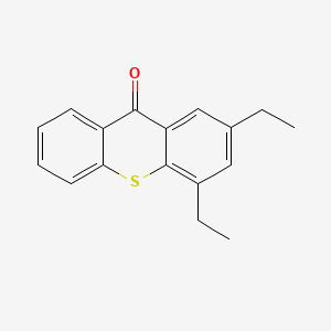 molecular formula C17H16OS B1630348 2,4-Diethyl-9H-thioxanthen-9-on CAS No. 82799-44-8