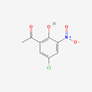 molecular formula C8H6ClNO4 B1630353 5'-氯-2'-羟基-3'-硝基苯乙酮 CAS No. 84942-40-5