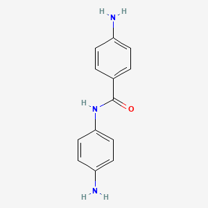 molecular formula C13H13N3O B1630359 4,4'-二氨基联苯胺 CAS No. 785-30-8