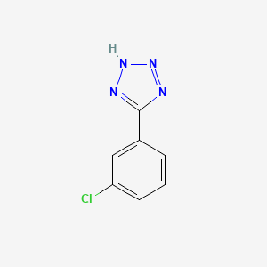 B1630370 5-(3-chlorophenyl)-1H-tetrazole CAS No. 41421-28-7