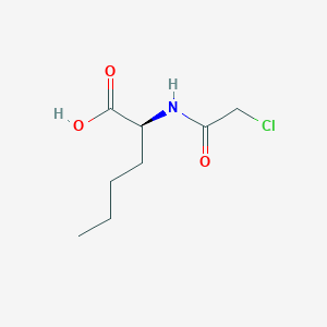 molecular formula C8H14ClNO3 B1630392 氯乙酰-正亮氨酸-OH CAS No. 56787-36-1